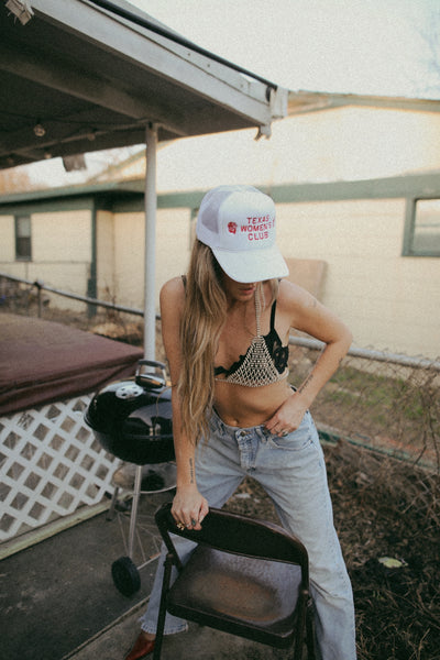 Texas Rose Trucker Hat